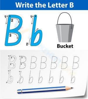 B is for Bucket: A Fun Letter B Activity