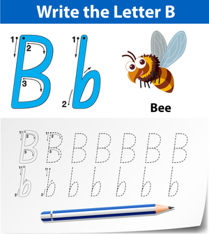 B is for Bee: Fun and Easy Letter B