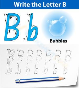 B is for Bubbles: Exploring the Letter B