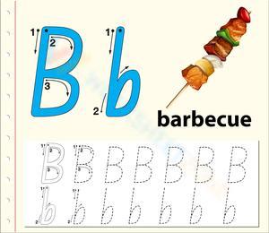 B is for Barbecue: A Fun Letter B Lesson