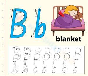 B is for Blanket: Discovering Letter B Items