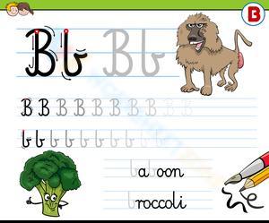 How to Write Letter B Worksheet