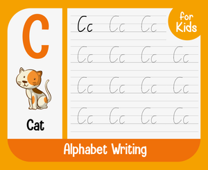Trace the Cursive C Worksheet