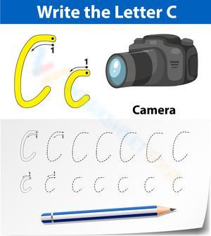 C is for Camera Worksheet