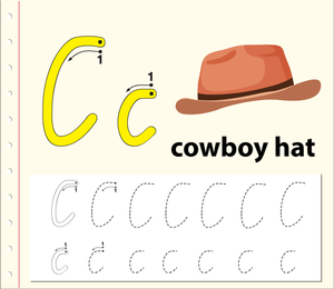 Printable Letter C Tracing Worksheet | Kindergarten ELA