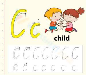 C is for Child Worksheet