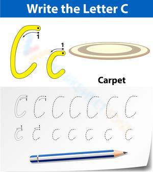 C is for Carpet Worksheet