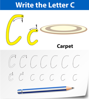 C is for Carpet Worksheet