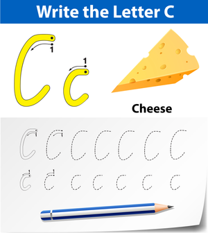 Essential Letter C Handwriting Worksheet | Kindergarten