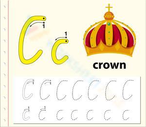 C is for Crown Worksheet