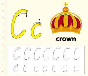 C is for Crown Worksheet