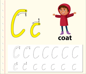 C is for Coat Worksheet