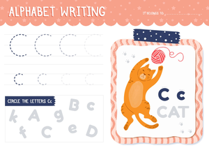 Alphabet Writing: C Letter Worksheet