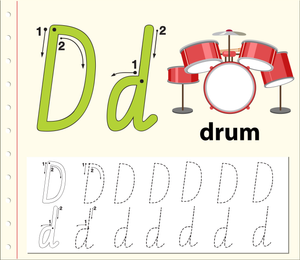 D is for Drum: Exploring the Letter D