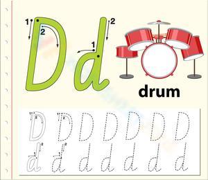 D is for Drum: Exploring the Letter D