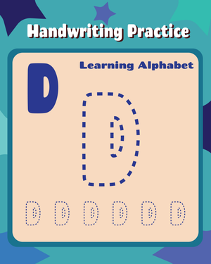 Preschool Letter D Tracing — Printable No-Prep Worksheet