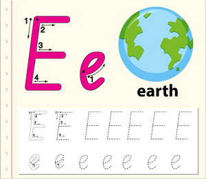 E is for Earth: Discover Letter E