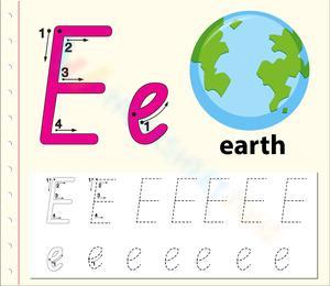 E is for Earth: Discover Letter E