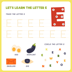Learn the Letter E: Fun and Interactive