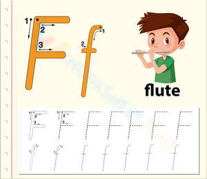 F is for Flute: Fun Letter F Learning