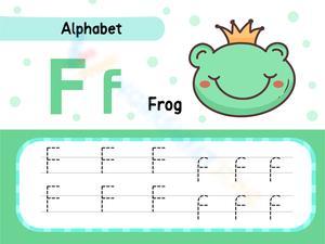 Letter F Tracing: Fun Handwriting Practice