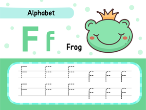 Letter F Tracing: Fun Handwriting Practice