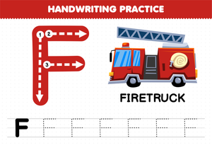 How to Write Letter F