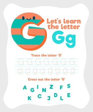 Learn the Letter G Worksheet