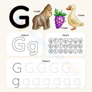 Letter G Learning: 3-in-1 Activity!
