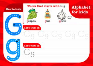 Learning the Letter G: Alphabet Fun