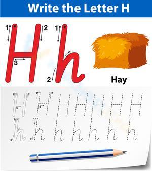 'H' is for Hay Worksheet