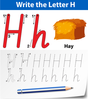 'H' is for Hay Worksheet