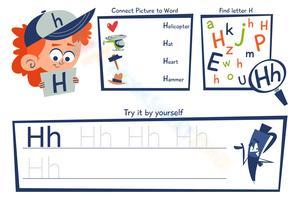 Letter H Activities for Kids