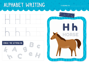 Grade K Letter H — Printable No-Prep Worksheet