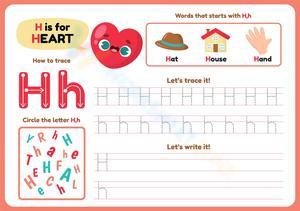 Complete Guide for Learning Letter Hh