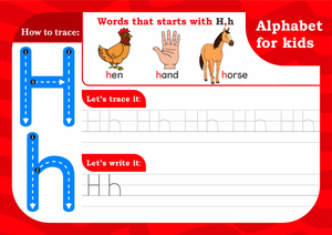 Learning the Letter H: Fun Alphabet