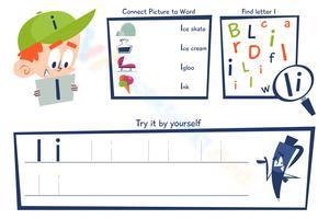 Find, Trace, and Write Letter I