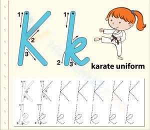 K is for Karate: Connecting Letter K with Sports