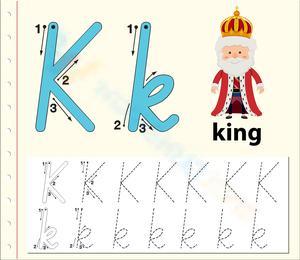 Letter K For King