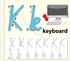 K is for Keyboard: Letter K and Technology