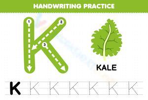 Handwriting Practice: Mastering the Letter K