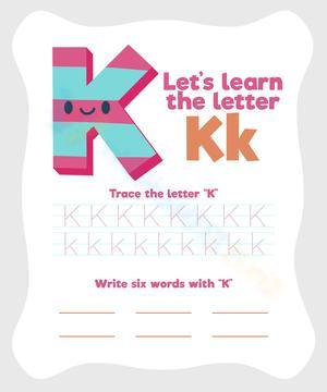 Letter K Activities for Kids