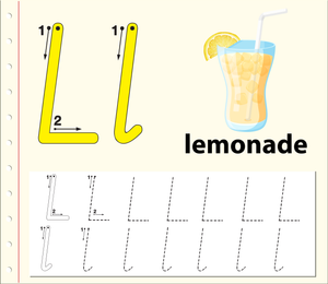 L is for Lemonade: Letter Recognition Fun