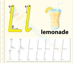 L is for Lemonade: Letter Recognition Fun