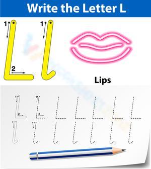 L is for Lips: Connecting Letter to Body Parts