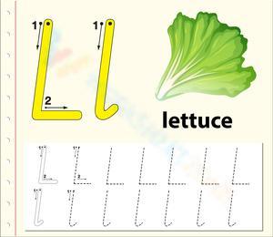 L is for Lettuce: Food-Themed Learning