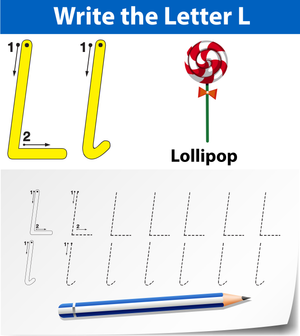 L is for Lollipop: Sweet Alphabet Learning