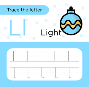 Trace the Letter L: Handwriting Practice