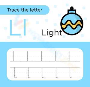 Trace the Letter L: Handwriting Practice