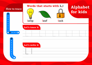 Alphabet for Kids: Letter L Worksheet